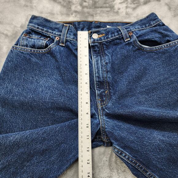 Vintage Levi's Jeans Womens 12 Blue 550 Relaxed Fit Tapered Leg High Rise Casual - Picture 9 of 12